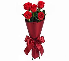 Букет 5 Красных роз Эдлесс Лав в Вольно-Донской