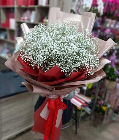 Букет цветов из: Гипсофила в Вольно-Донской