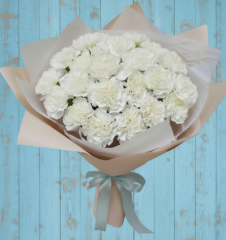 Букет цветов из: Гвоздики в Вольно-Донской