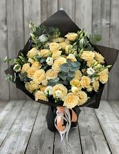 Букет цветов из:  Розы и Лизиантусы #REPLACE_PRED# Вольно-Донской