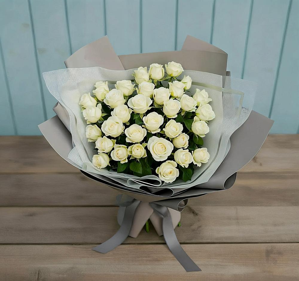 Букет Белоснежная нежность в Вольно-Донской
