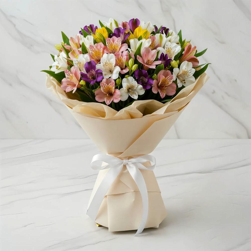 Букет цветов из: Альстромерии в Вольно-Донской