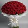 Букет 101 Красная роза Блэк Мэджик в Вольно-Донской