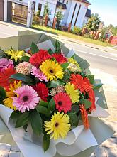 Букет цветов из:  Герберы #REPLACE_PRED# Вольно-Донской