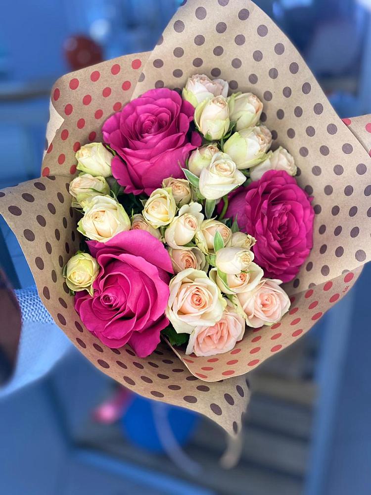 Букет цветов из: Розы в Вольно-Донской