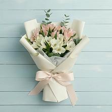 Букет цветов из:  Альстромерии в Вольно-Донской