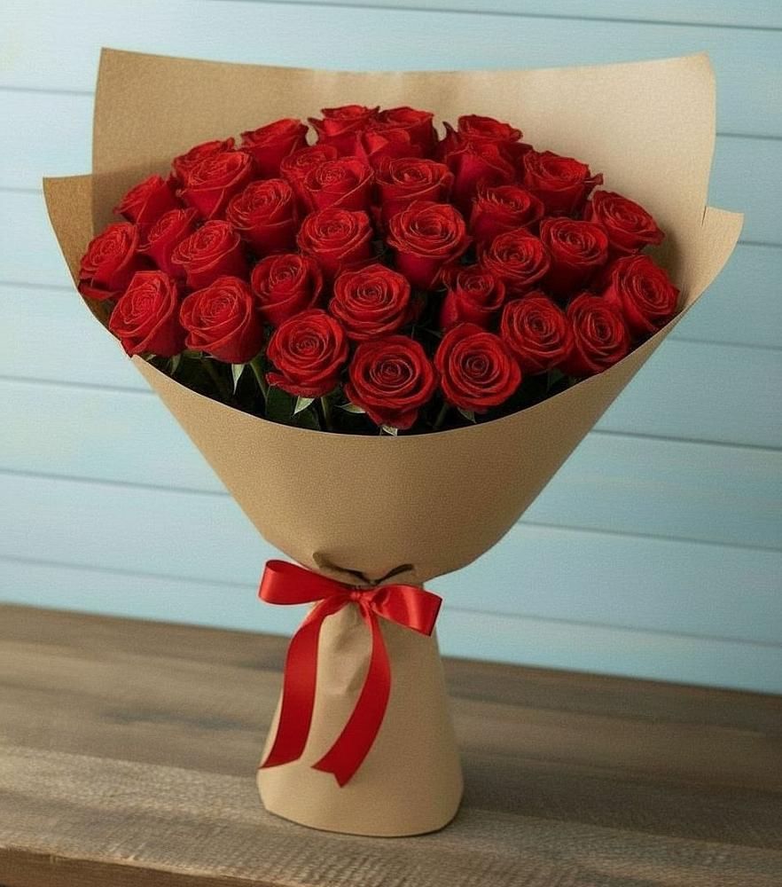 Букет Красные розы Милано в Вольно-Донской