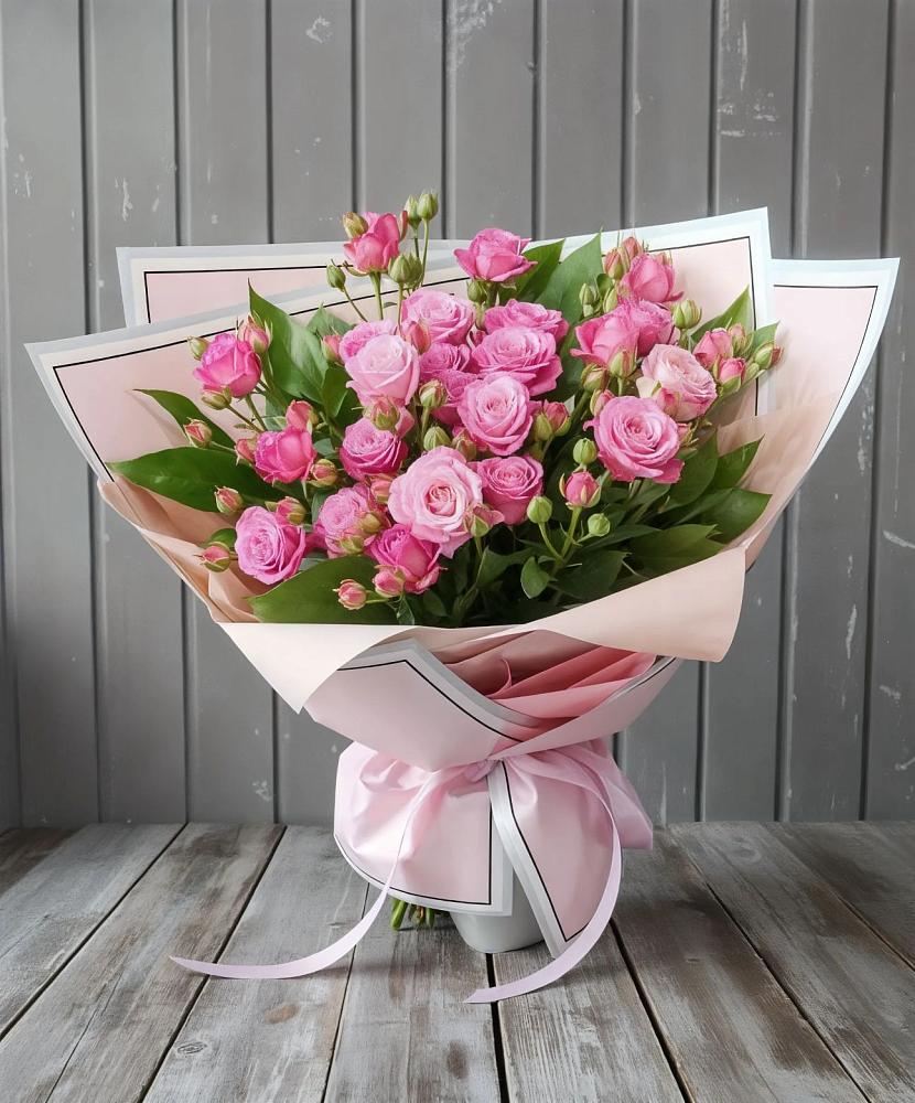 Букет Розовый кустик в Вольно-Донской