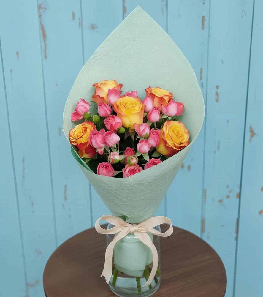 Букет цветов из: Розы в Вольно-Донской