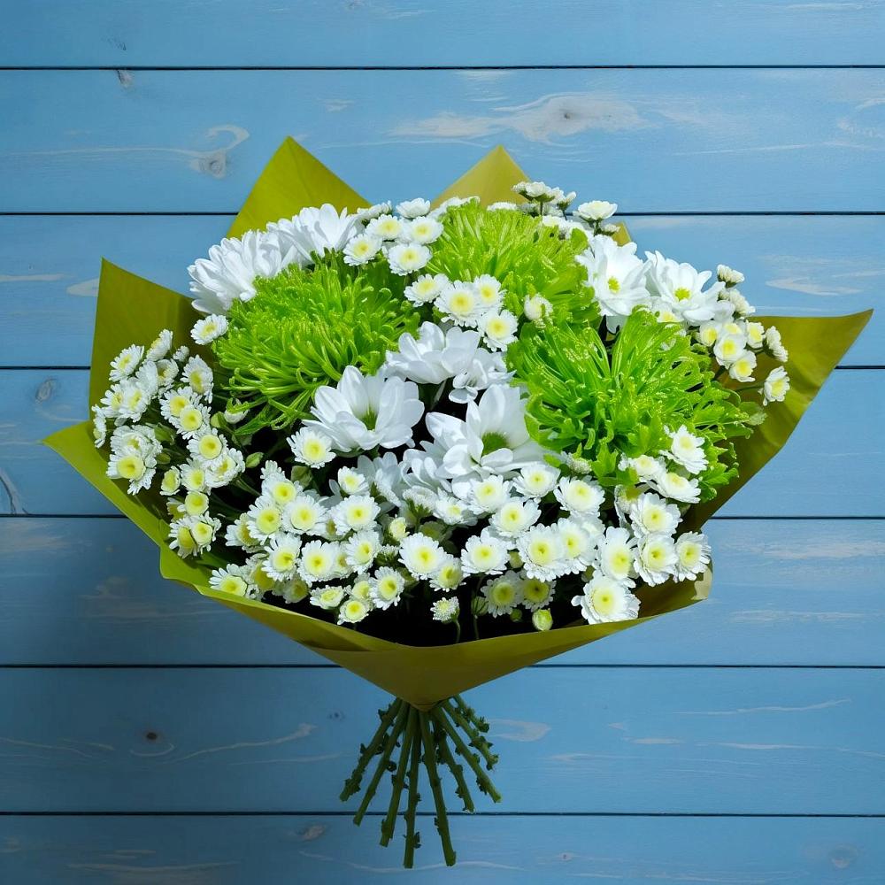 Букет цветов из: Хризантемы в Вольно-Донской