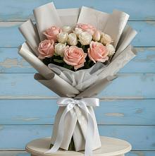 Букет цветов из:  Розы #REPLACE_PRED# Вольно-Донской