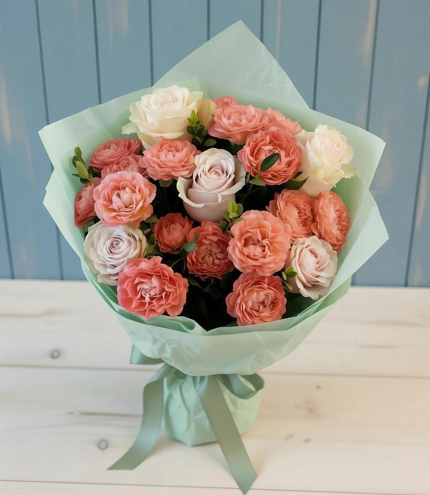 Букет цветов из: Розы в Вольно-Донской