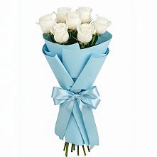 Букет 7 белых роз Проуд #REPLACE_PRED# Вольно-Донской