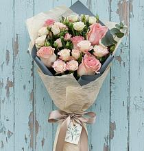 Букет цветов из:  Розы #REPLACE_PRED# Вольно-Донской