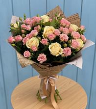 Букет цветов из:  Розы в Вольно-Донской