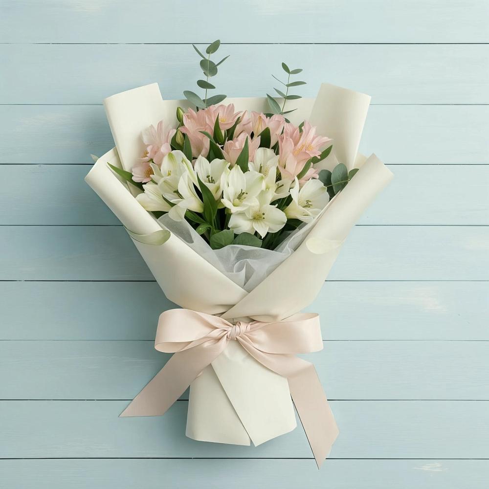 Букет цветов из: Альстромерии в Вольно-Донской