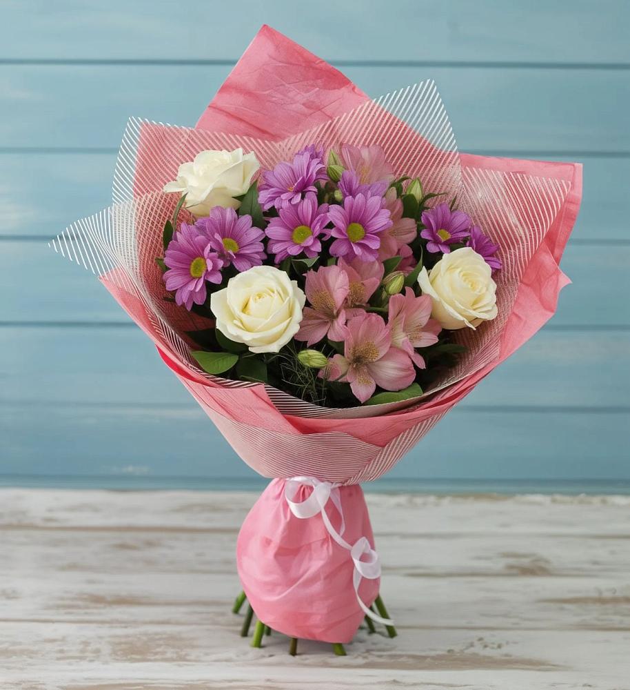 Букет цветов из: Герберы в Вольно-Донской