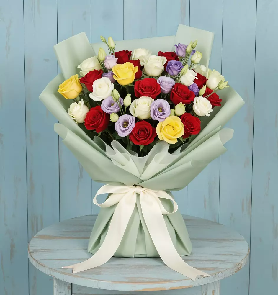 Букет цветов из: Розы в Вольно-Донской