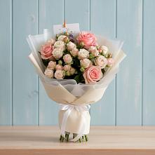Букет цветов из:  Розы #REPLACE_PRED# Вольно-Донской