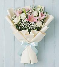 Букет цветов из:  Лилии в Вольно-Донской