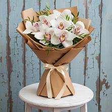 Букет цветов из:  Орхидеи и Розы #REPLACE_PRED# Вольно-Донской